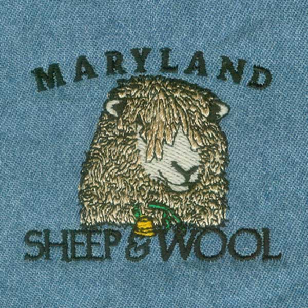 embroidery sheep and wool festival